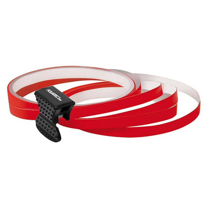 PIN STRIPING RIM DESIGN INCL. MOUNTING AID RED L 8 6 M (4 X 2 15 M) W 6 MM