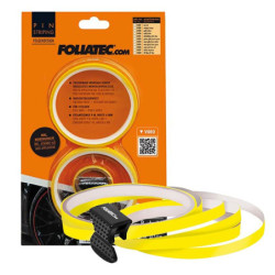 PIN STRIPING RIM DESIGN INCL. MOUNTING AID, AMARILLO L  8,6 M (4 X 2,15 M), W  6 MM