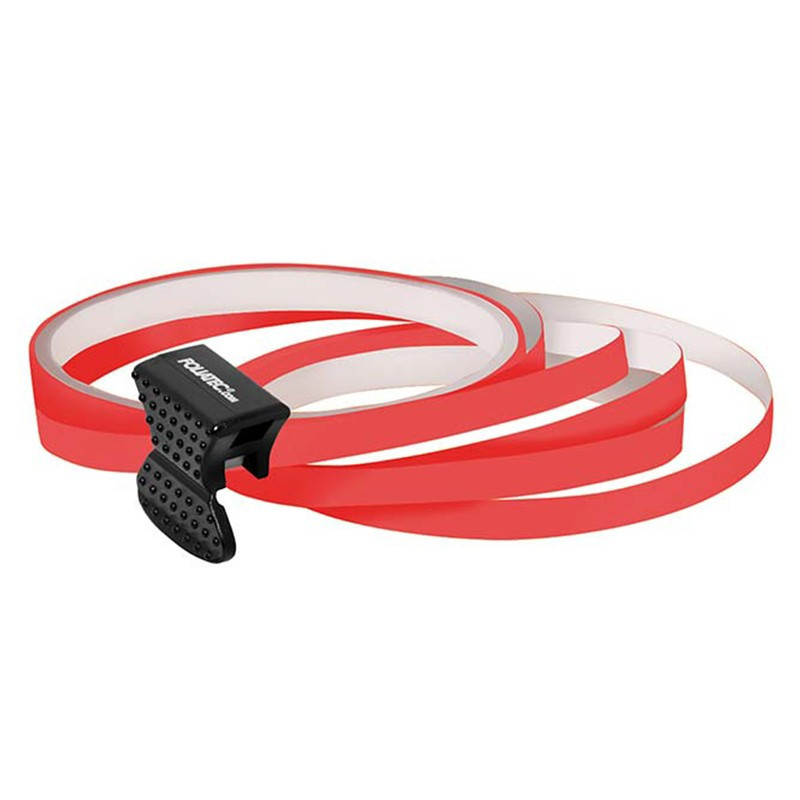 PIN STRIPING RIM DESIGN INCL. MOUNTING AID NEON RED L 8 6 M (4 X 2 15 M) W 6 MM