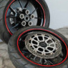 PIN STRIPING RIM DESIGN INCL. MOUNTING AID NEON RED L 8 6 M (4 X 2 15 M) W 6 MM