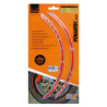 PIN STRIPING RACING NEON RED 14 STRIPES AT 7 MM X 41 CM INCLUDING SPACER