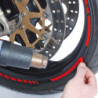 PIN STRIPING RACING CARBON STRUCTURED 14 STRIPES A' 7 MM X 41 CM, INCLUDING SPACER
