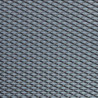 MEDIUM-MESHED BLACK ALUMINUM GRILLE 1 PIECE 20 X 120 CM