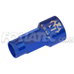 LUGNUZZ COVER, AZUL ANODIZES SIZE 19MM 1 PIECE