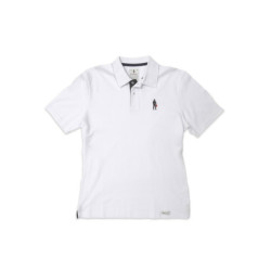 POLO MANGAS CORTAS BLANCO TAMAÑO S ICONO DEL CONTROLADOR