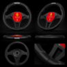 MOMO Comfort steering wheel cover black/grey | OCC Sport