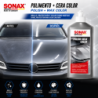 SONAX ABRILLANTADOR + CERA PLATA/GRIS 500ML