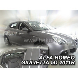 ALFA ROMEO GIULIETTA 5D FAIRINGS (REAR DEFLECTORS AS A SET) 2012