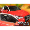 AUDI A1, I (8X) 3D 2010_2018 FAIRINGS (ONLY FRONT DEFLECTORS)