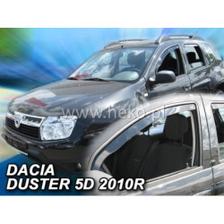 DACIA DUSTER I 5D 2010-2018 FAIRINGS (ONLY FRONT DEFLECTORS)