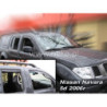 NISSAN NAVARA FRONTIER FAIRINGS | PICK UP D40 III 4D 2005_2014 (FRONT DEFLECTORS ONLY)