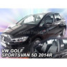 VOLKSWAGEN GOLF SPORTSVAN 5D 2014 FAIRINGS (ONLY FRONT DEFLECTORS)