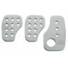 SET 3 RACING PEDALES PLATA