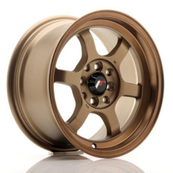 LLANTA JAPAN RACING JR12 15''X7,5 ET 26 4X100 4X114,3 CB 73,1 BRONZE