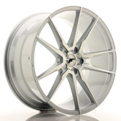 RIM JAPAN RACING JR21 22X10.5 ET BLANK BLANK CB 74.1 SILVER
