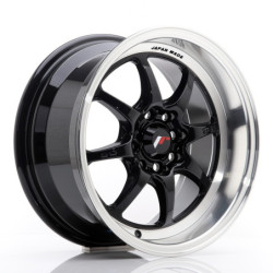 LLANTA JAPAN RACING TFII 15''X7,5 ET 30 4X114,3 4X100 CB 73,1 BLACK