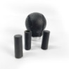 Pomo palanca de cambios negro redondo piel | OCC Sport