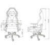 ICON OFFICE ASIENTO NEGRO/ROJO
