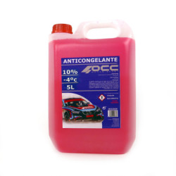 Anticongelante rosa 10% -4ºC 5 litros | OCC Sport