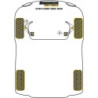 FRONT SILENTBLOCK FROM THE STABILIZER BAR TO THE ARM 22MM