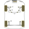 DELANTERO BARRA ESTABILIZADORA SILENTBLOCK 22.5MM