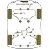 DELANTERO SUPERIOR BRAZO DE SUSPENSION A CHASSIS SILENTBLOCK