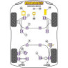 TRASERO BARRA ESTABILIZADORA A CHASSIS SILENTBLOCK 22MM