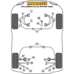 REAR STABILIZER BAR SILENTBLOCK 18MM